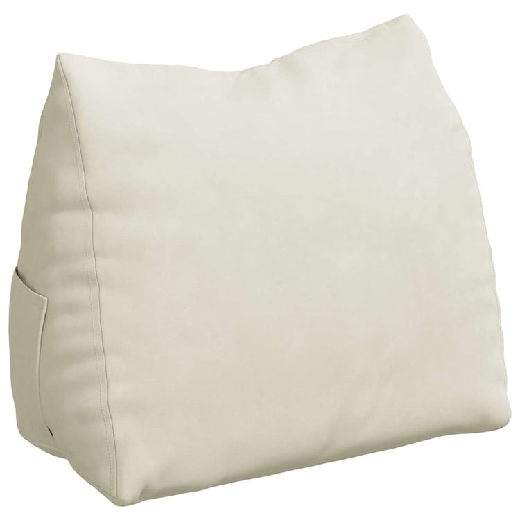 Vidaxx Rückenkissen Creme 60 x 20 x 50 cm Cordstoff
