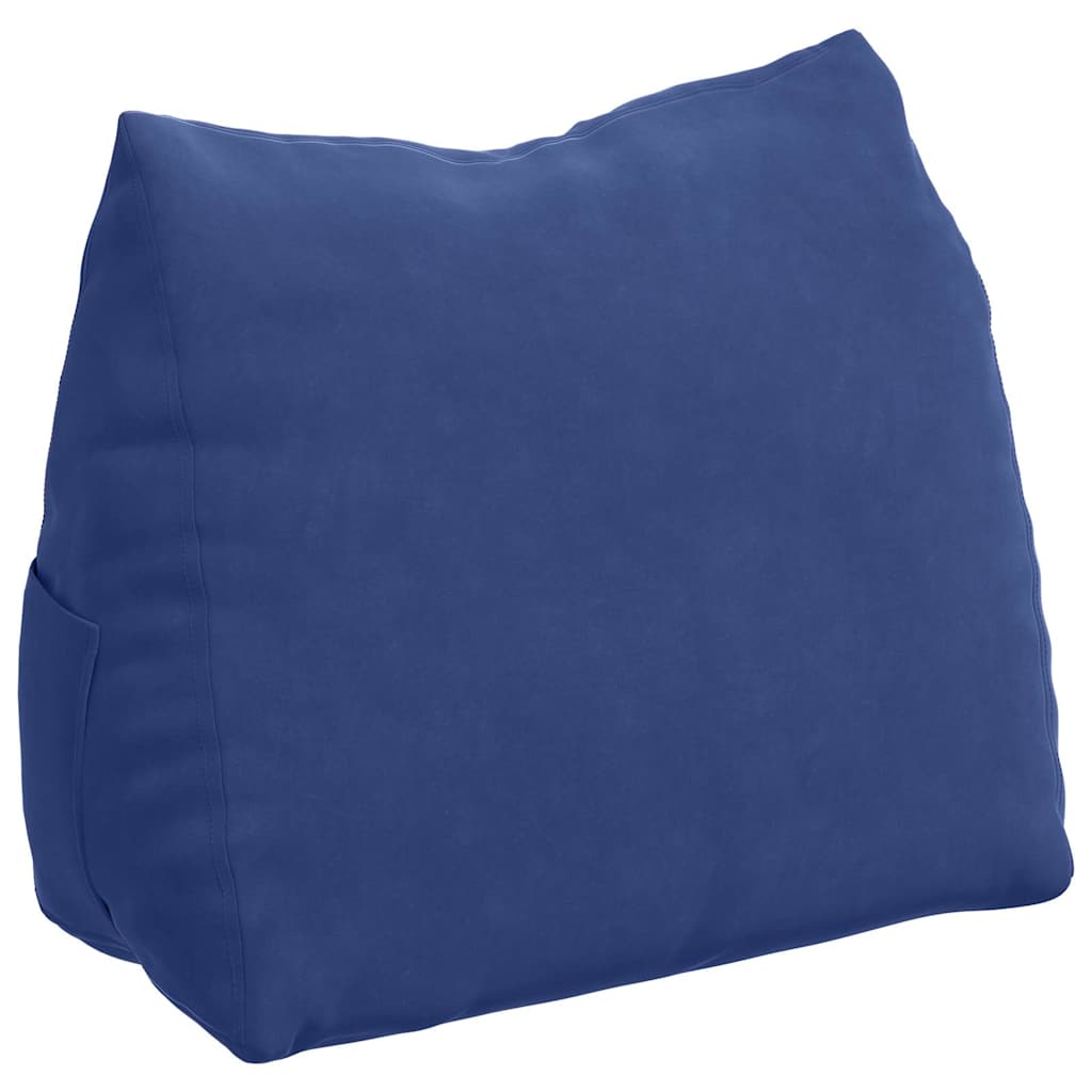 Vidaxx Rückenkissen Polizeiblau 60 x 20 x 50 cm Cordstoff