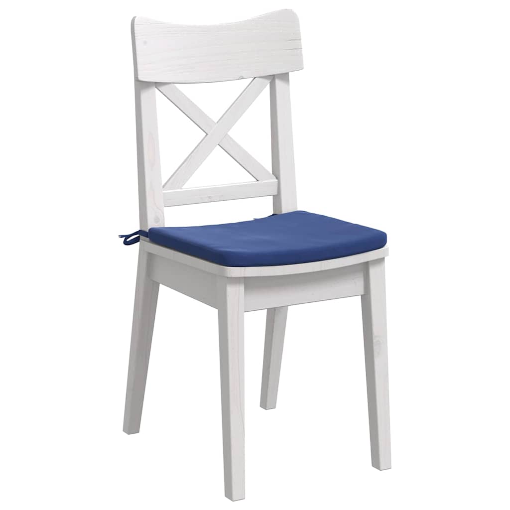 Vidaxx Sitzkissen 4 Stück Polizeiblau 40 x 40 x 3 cm Samt