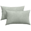 VidaXL Sofakissen 2 Stück hellgrau 50 x 30 cm Cordstoff