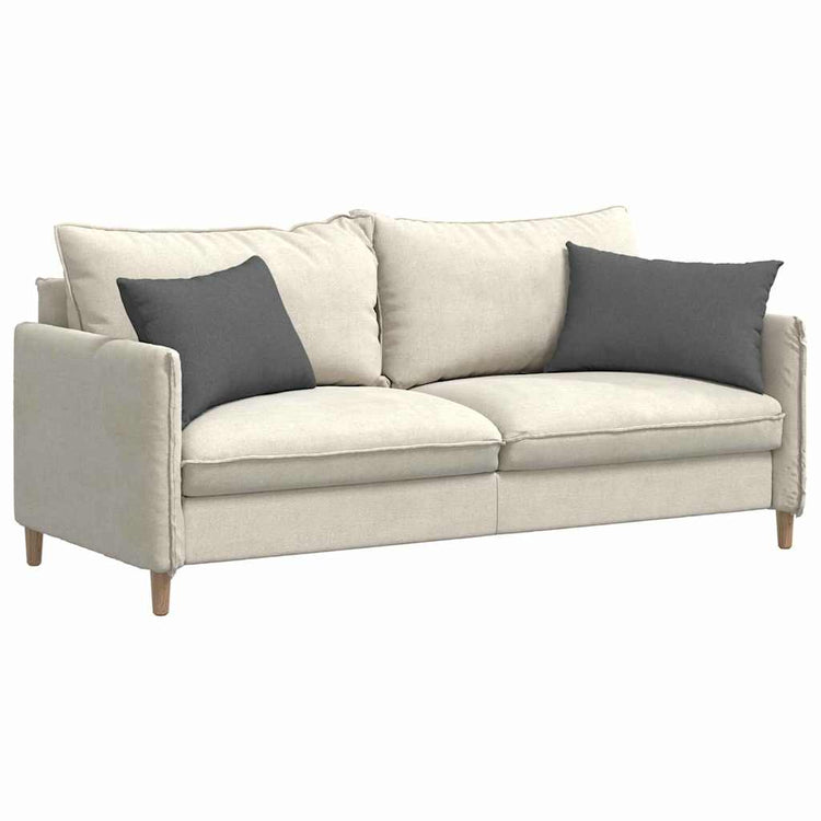 VidaXL Sofakissen 2 Stück dunkelgrau 60 x 40 cm Stoff