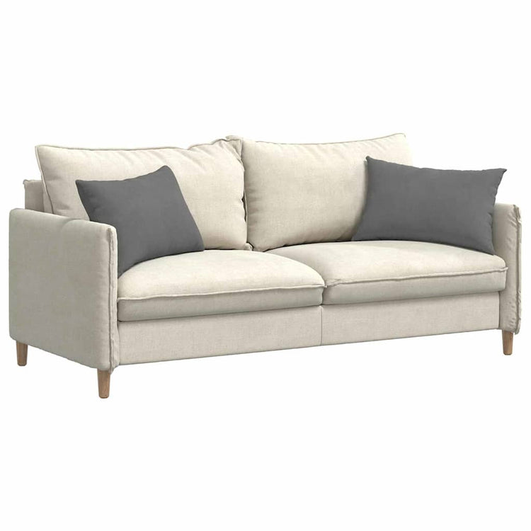 VidaXL Sofakissen 2 Stück dunkelgrau 60 x 40 cm Stoff
