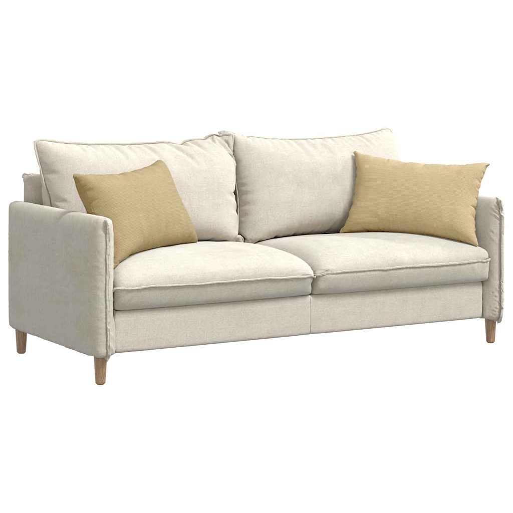 VidaXL Sofakissen 2 Stück grau grün 60 x 40 cm Cordstoff