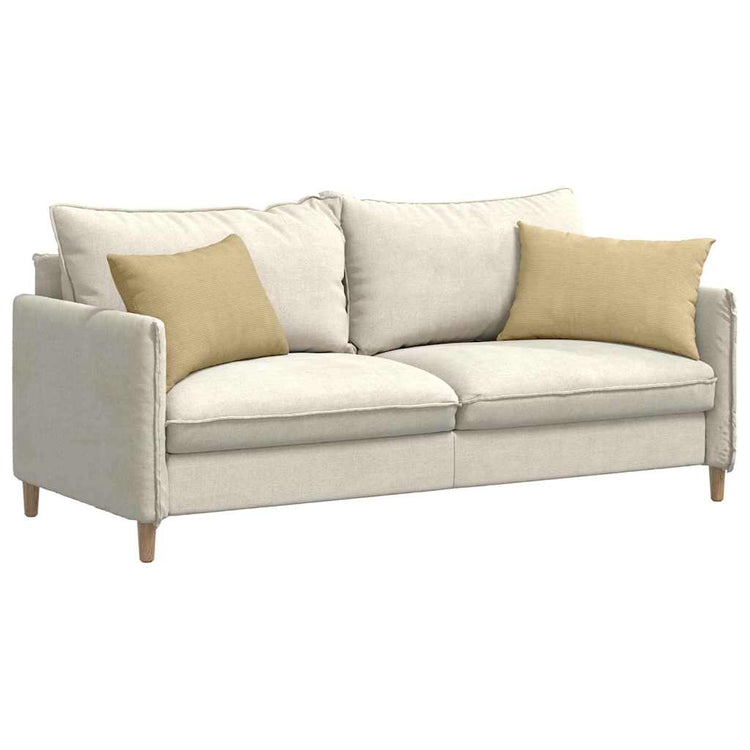 VidaXL Sofakissen 2 Stück grau grün 60 x 40 cm Cordstoff