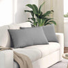 VidaXL Sofakissen 2 Stk. Wolkengrau 80 x 40 cm Stoff