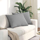 VidaXL Sofakissen 2 Stk. Wolkengrau 70 x 50 cm Stoff