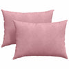 VidaXL Sofakissen 2 Stück rosa 70 x 50 cm Cordstoff