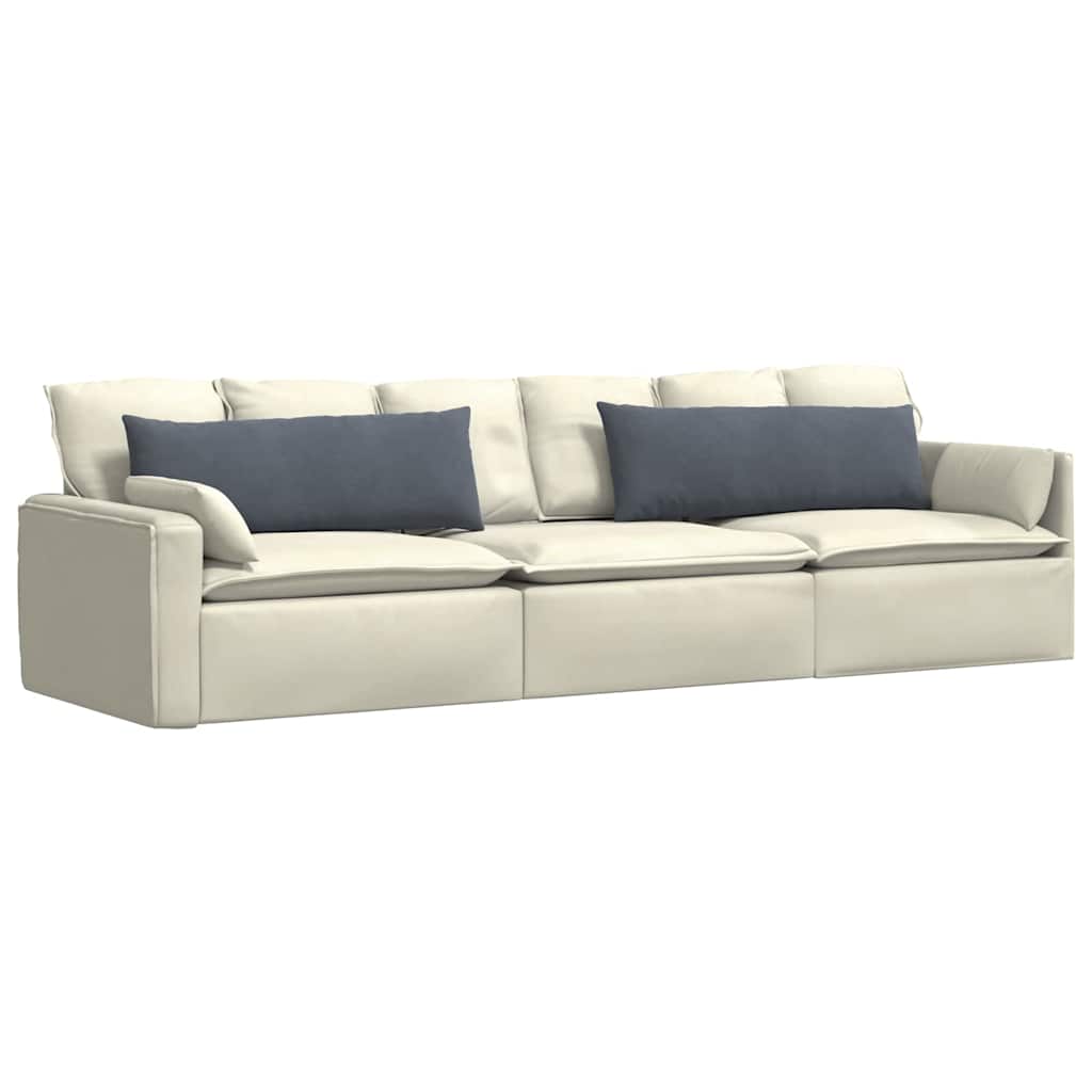 VidaXL Sofakissen 2 Stück dunkelgrau 120 x 40 cm Cordstoff