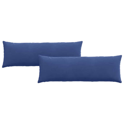 VidaXL Sofakissen, 2 Stück, Polizeiblau, 120 x 40 cm Cordstoff