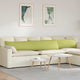 VidaXL Sofakissen 2 Stk. Hellgrün 200 x 40 cm Stoff