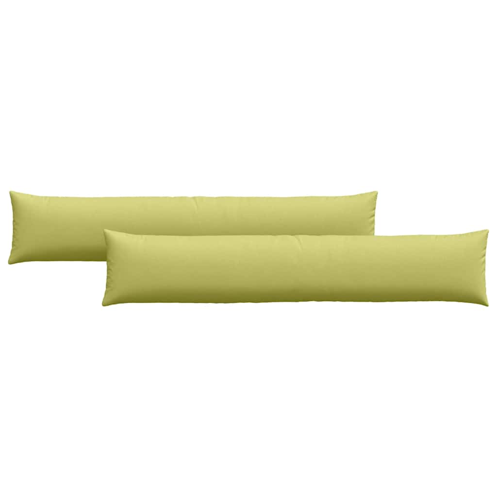 VidaXL Sofakissen 2 Stk. Hellgrün 200 x 40 cm Stoff