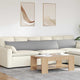 VidaXL Sofakissen 2 Stk. Wolkengrau 200 x 40 cm Stoff