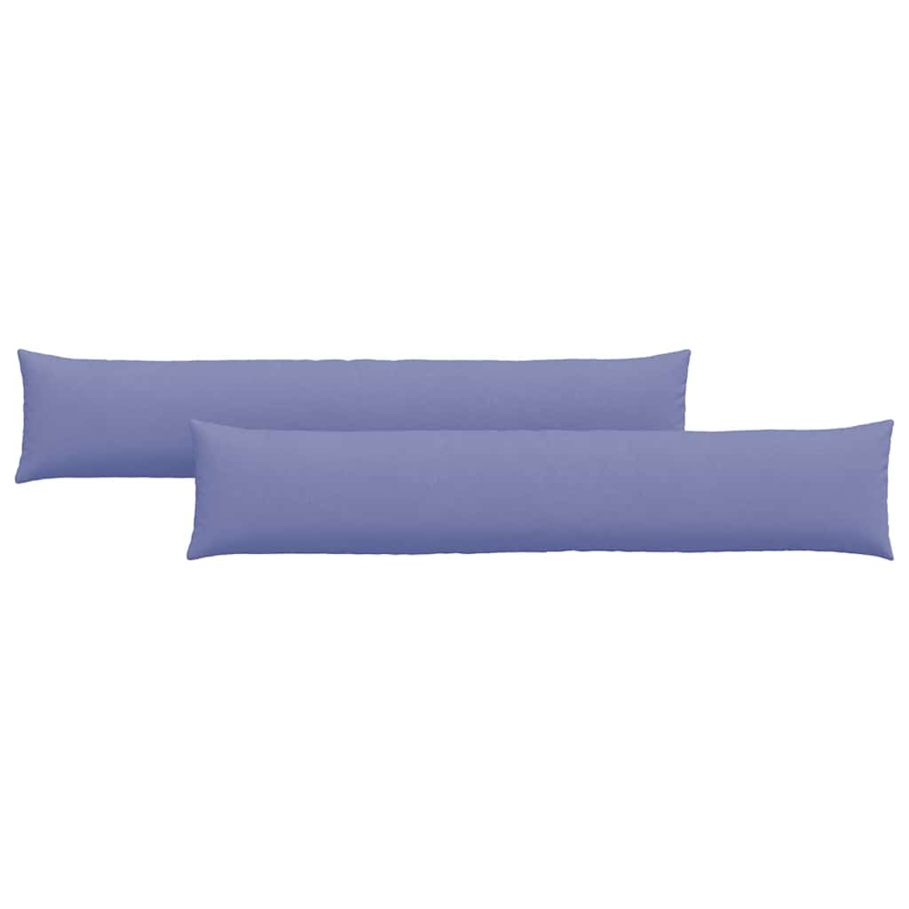 VidaXL Sofakissen 2 Stk. Jeansblau 200 x 40 cm Stoff