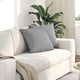 VidaXL Sofakissen 2 Stk. Wolkengrau 45 x 45 cm Stoff