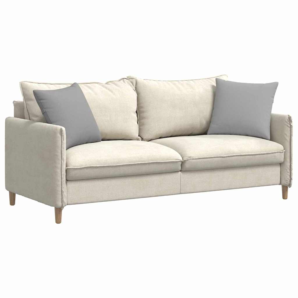 VidaXL Sofakissen 2 Stk. Wolkengrau 45 x 45 cm Stoff