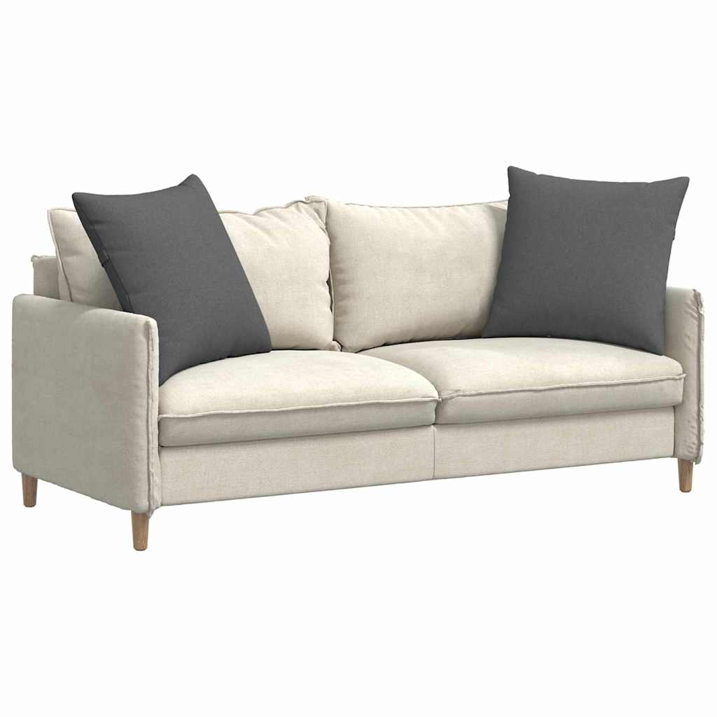 VidaXL Sofakissen 2 Stück dunkelgrau 60 x 60 cm Stoff