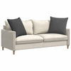 VidaXL Sofakissen 2 Stück dunkelgrau 80 x 80 cm Cordstoff