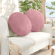 Vidaxx Sitzkissen 2 Stück rosa ø 80 x 29 cm Samt