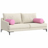 VidaXL Nackenkissen 2 Stück rosa ø 25 x 70 cm Stoff