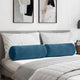 Vidaxx Nackenkissen 2 Stück blau ø 25 x 70 cm Cordstoff