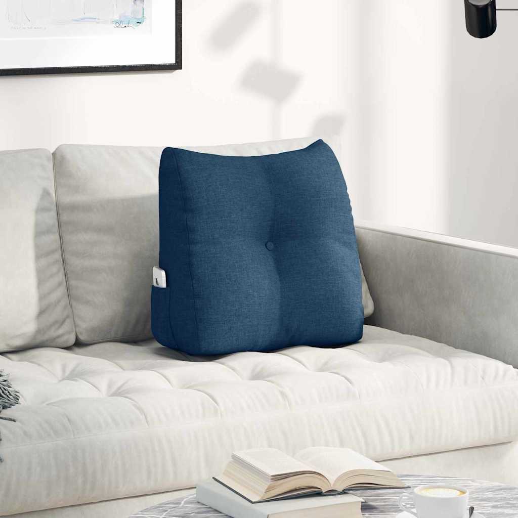 Vidaxx Rückenkissen blau 45 x 24 x 50 cm Stoff