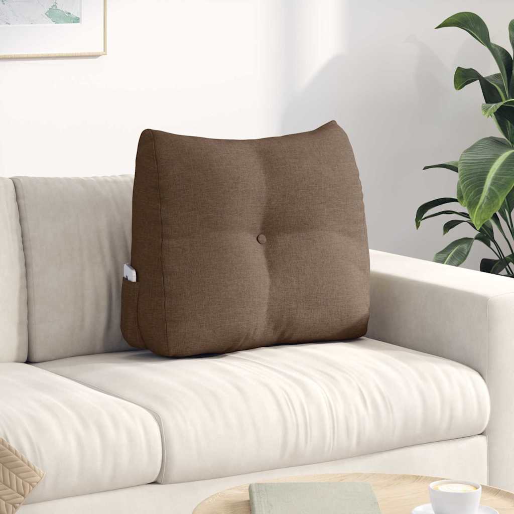 Vidaxx Rückenkissen braun 60 x 24 x 50 cm Stoff