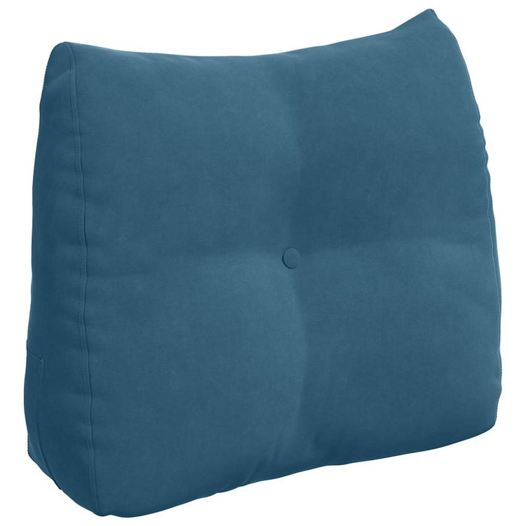 Vidaxx Rückenkissen blau 60 x 24 x 50 cm Samt