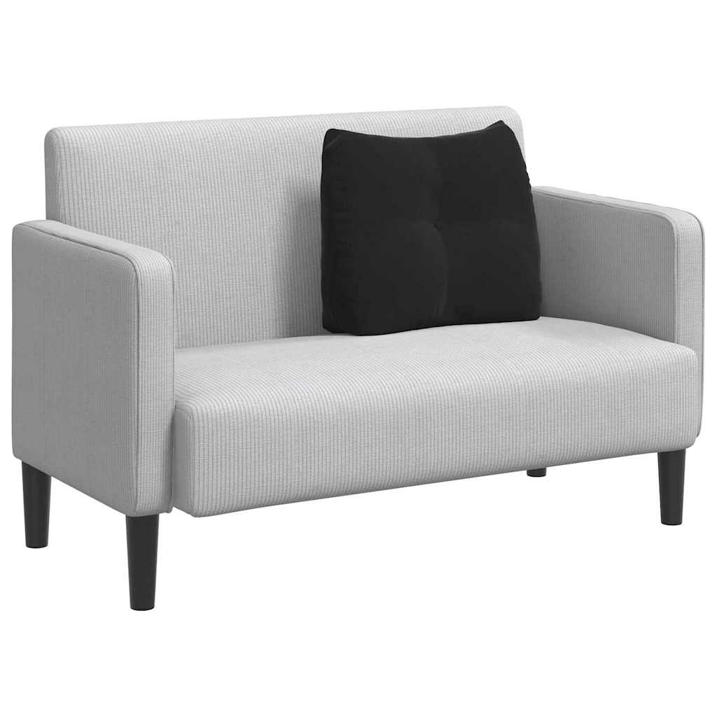 Vidaxx Rückenkissen Schwarz 60 x 24 x 50 cm Samt