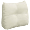 Vidaxx Rückenkissen Creme 60 x 24 x 50 cm Samt