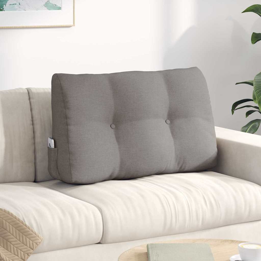 Vidaxx Rückenkissen Taupe 80 x 24 x 50 cm Stoff