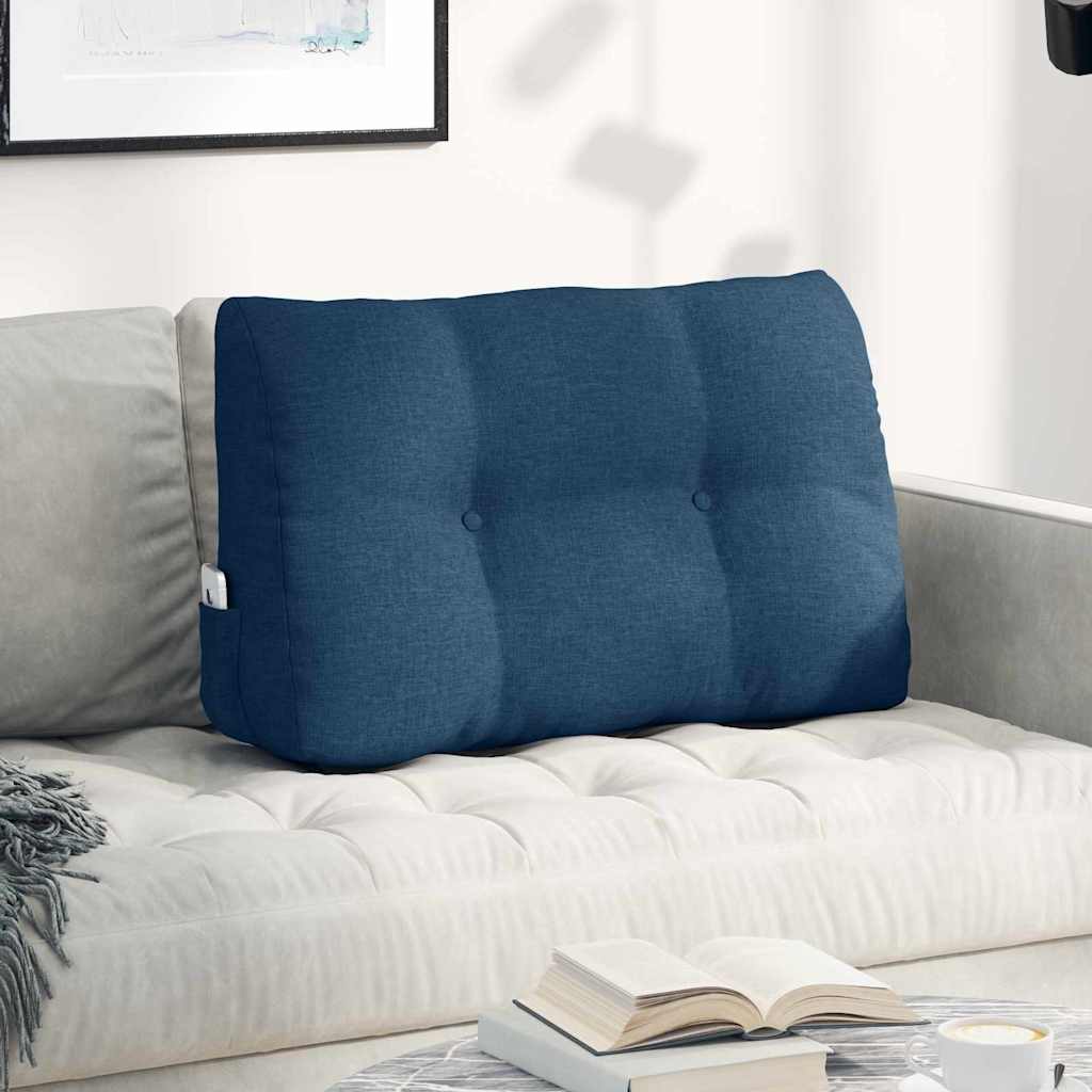 Vidaxx Rückenkissen blau 80 x 24 x 50 cm Stoff