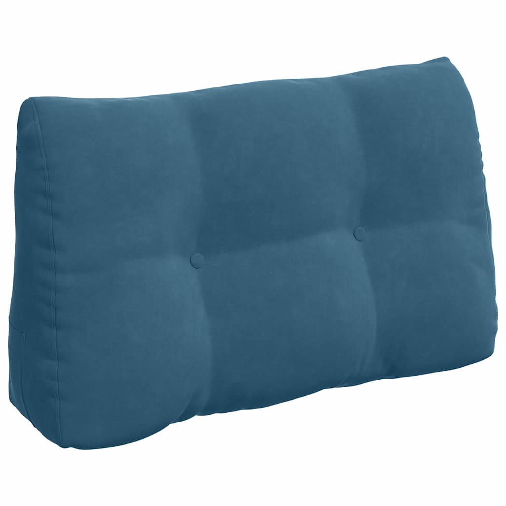 Vidaxx Rückenkissen Blau 80 x 24 x 50 cm Samt