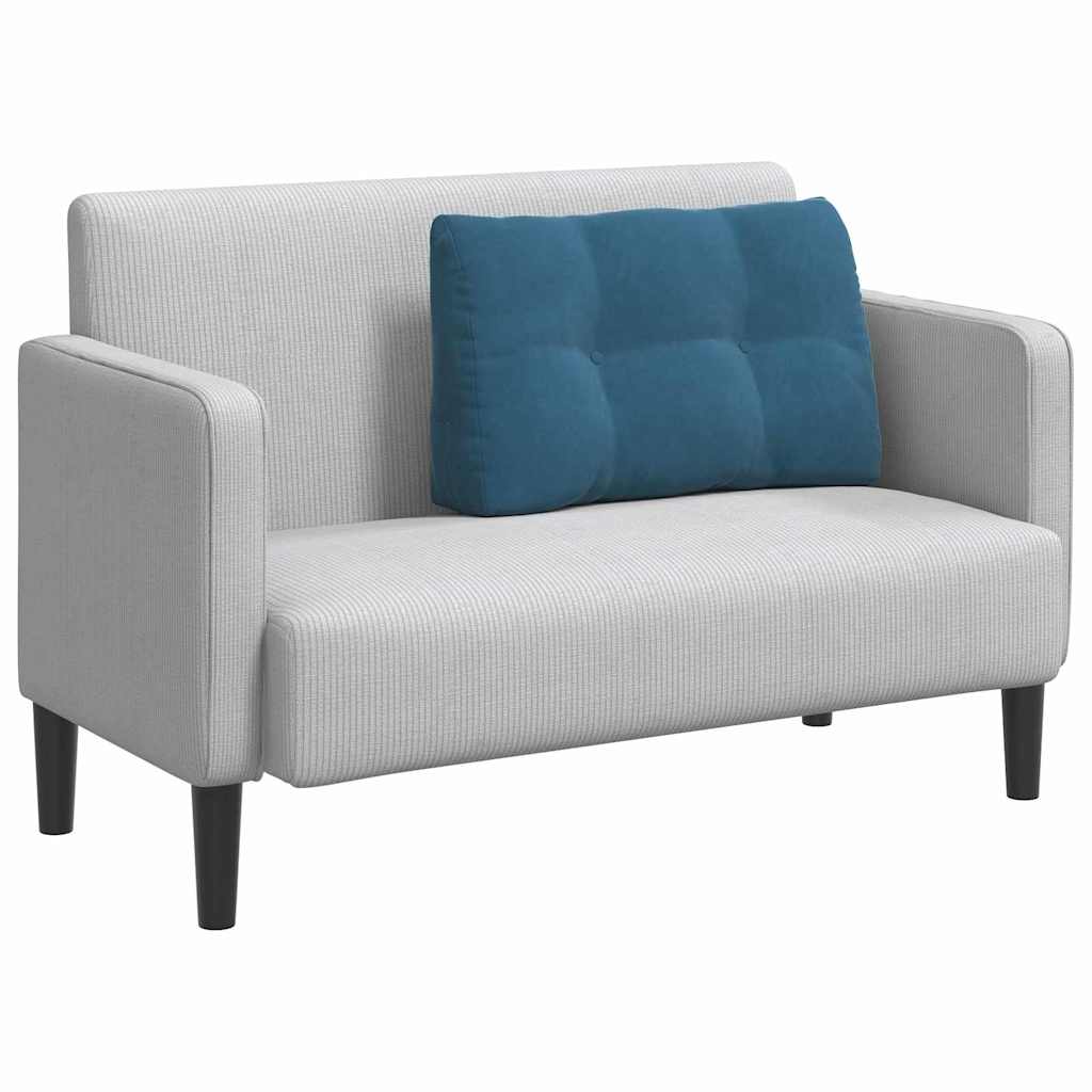 Vidaxx Rückenkissen Blau 80 x 24 x 50 cm Samt