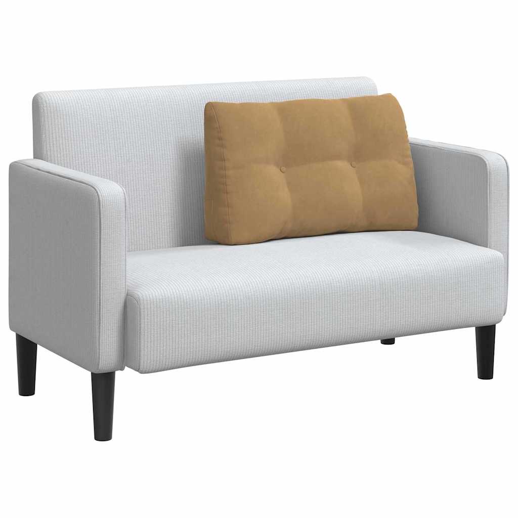 Vidaxx Rückenkissen braun 80 x 24 x 50 cm Samt