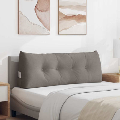 Vidaxx Rückenkissen Taupe 120 x 24 x 50 cm Stoff