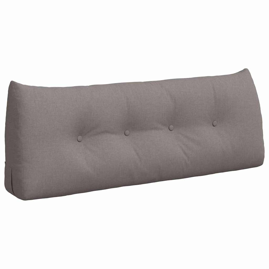 Vidaxx Rückenkissen Taupe 120 x 24 x 50 cm Stoff