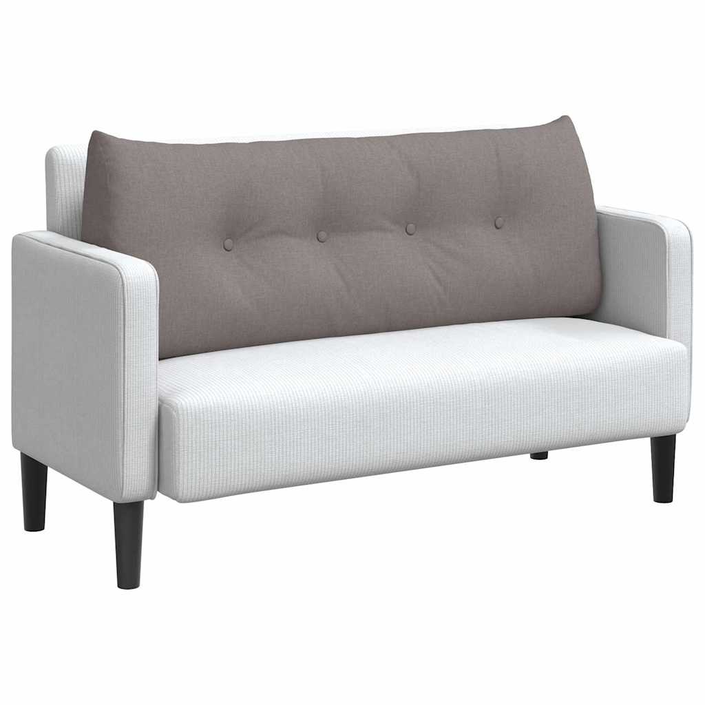 Vidaxx Rückenkissen Taupe 120 x 24 x 50 cm Stoff