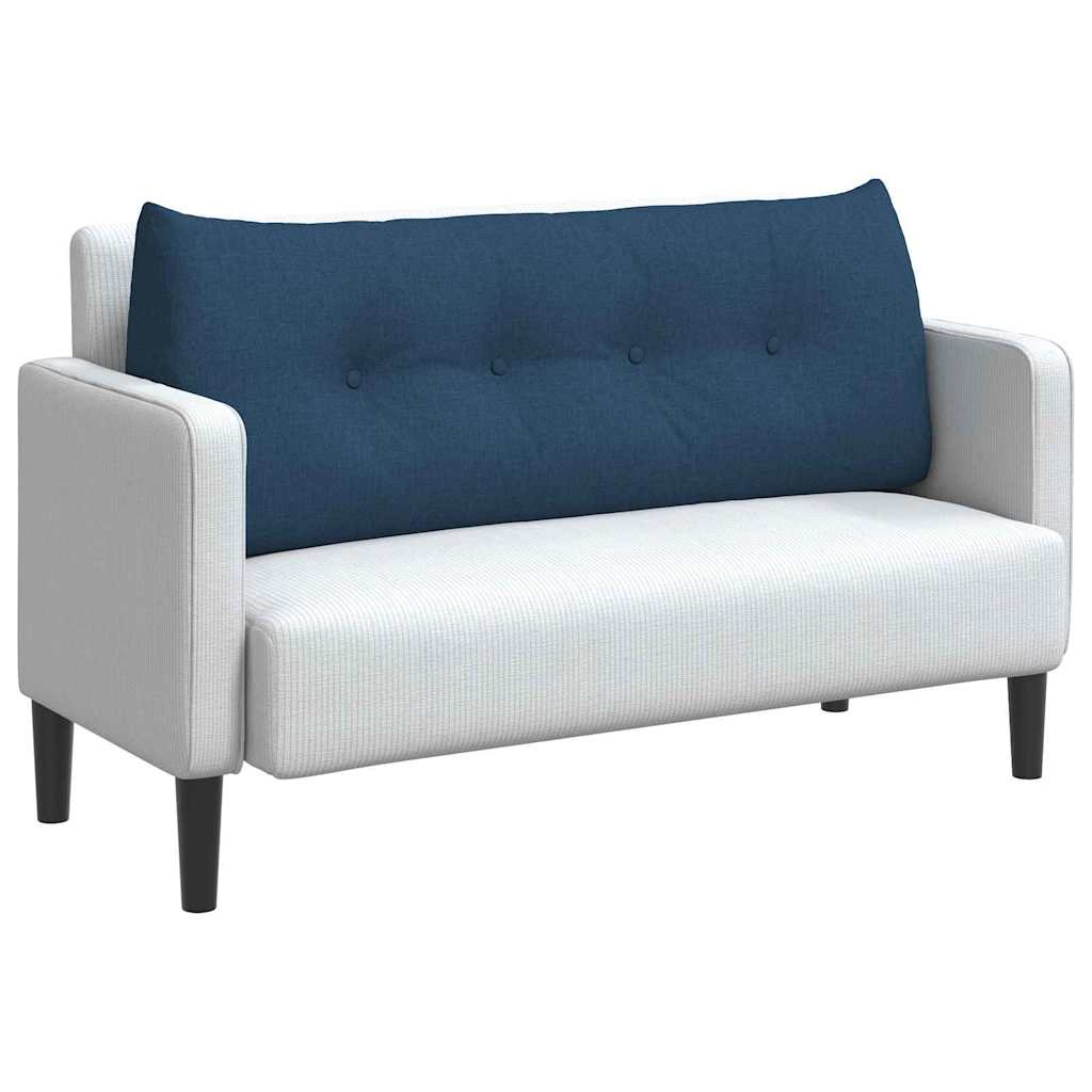 Vidaxx Rückenkissen blau 120 x 24 x 50 cm Stoff