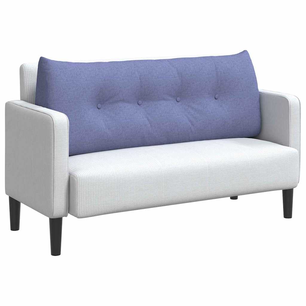 Vidaxx Rückenkissen Jeansblau 120 x 24 x 50 cm Stoff