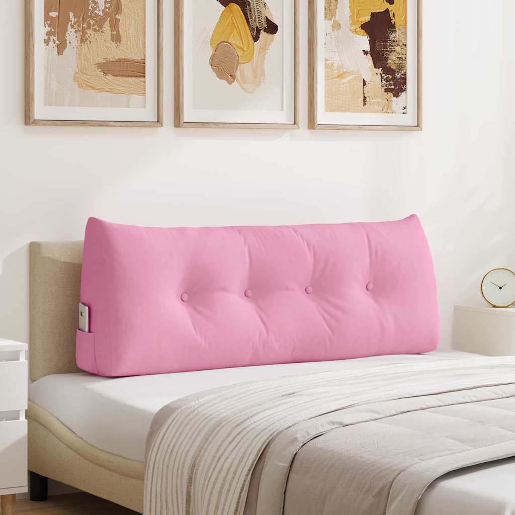 VidaXL Rückenkissen rosa 120 x 24 x 50 cm Stoff