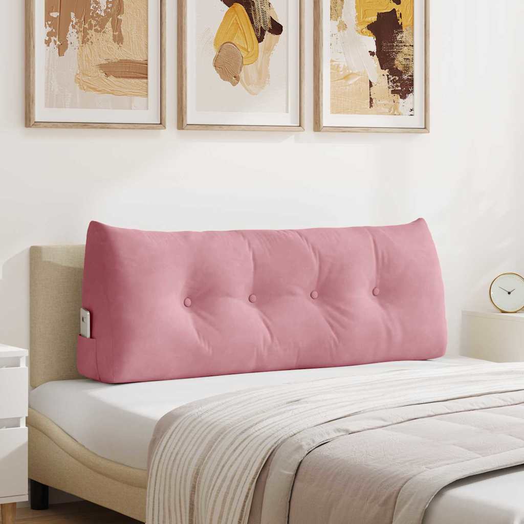 Vidaxx Rückenkissen rosa 120 x 24 x 50 cm Samt