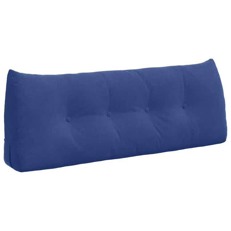 Vidaxx Rückenkissen Polizeiblau 120 x 24 x 50 cm Samt