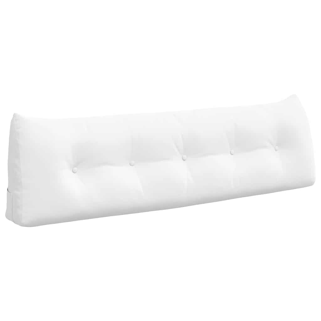 Vidaxx Rückenkissen weiß 160 x 24 x 50 cm Stoff