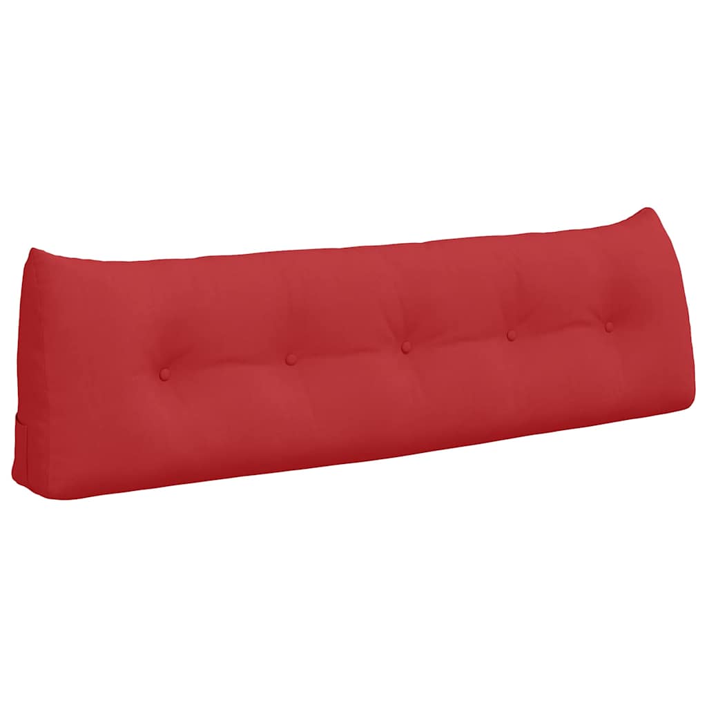 Vidaxx Rückenkissen rot 160 x 24 x 50 cm Stoff