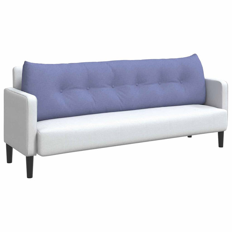 Vidaxx Rückenkissen Jeansblau 180 x 24 x 50 cm Stoff