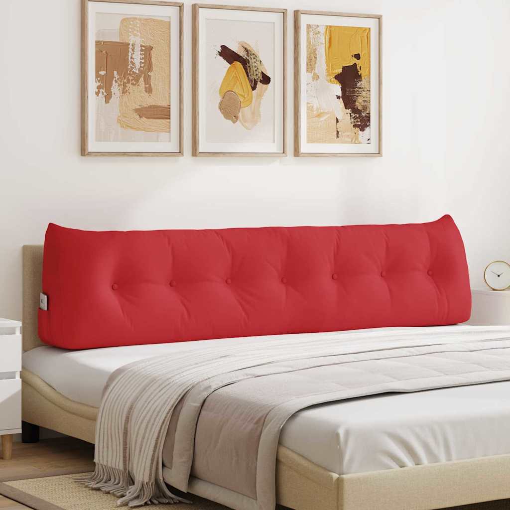 Vidaxx Rückenkissen rot 200 x 24 x 50 cm Stoff
