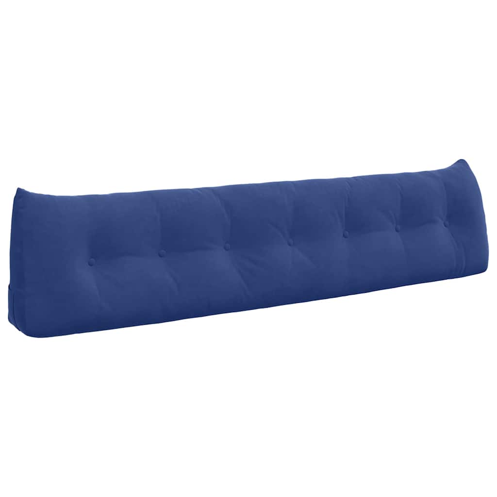 Vidaxx Rückenkissen Polizeiblau 200 x 24 x 50 cm Samt