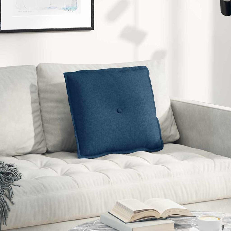 Vidaxx Rückenkissen blau 50 x 19 x 45 cm Stoff