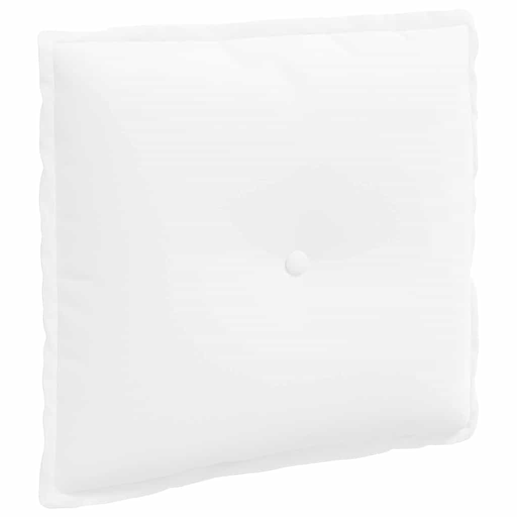 Vidaxx Rückenkissen weiß 50 x 19 x 45 cm Stoff
