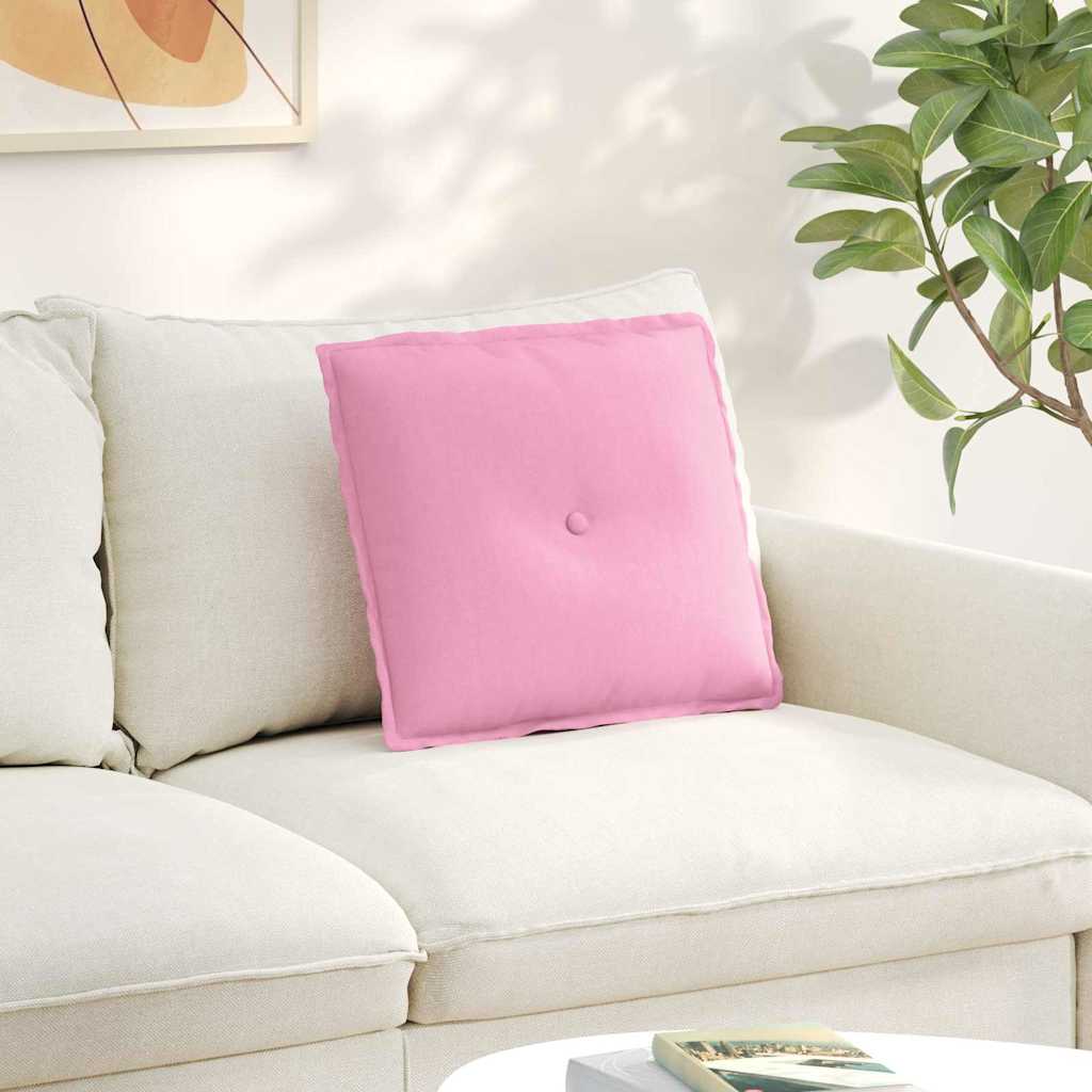 Vidaxx Rückenkissen rosa 50 x 19 x 45 cm Stoff